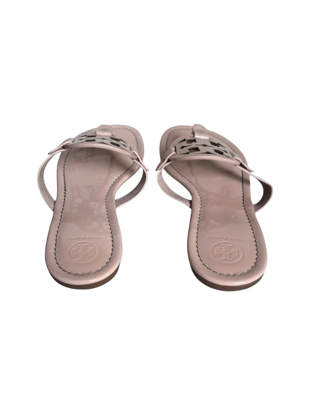 ✨Tory Burch Patent Leather Miller Sandals Women’s Size 9.5✨